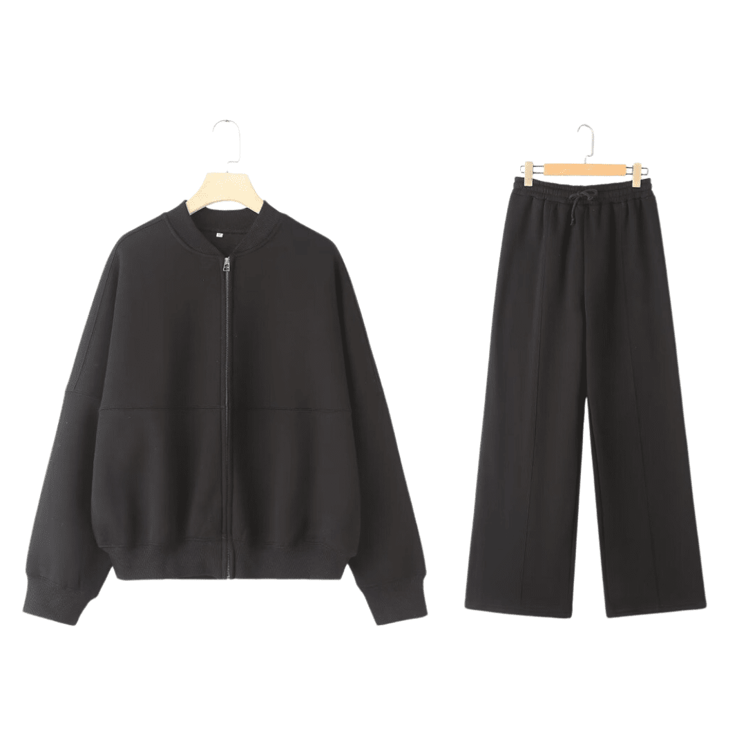 Essentielle | Survêtement 2 pièces surdimensionné FEMININO Essentielle Noir XS