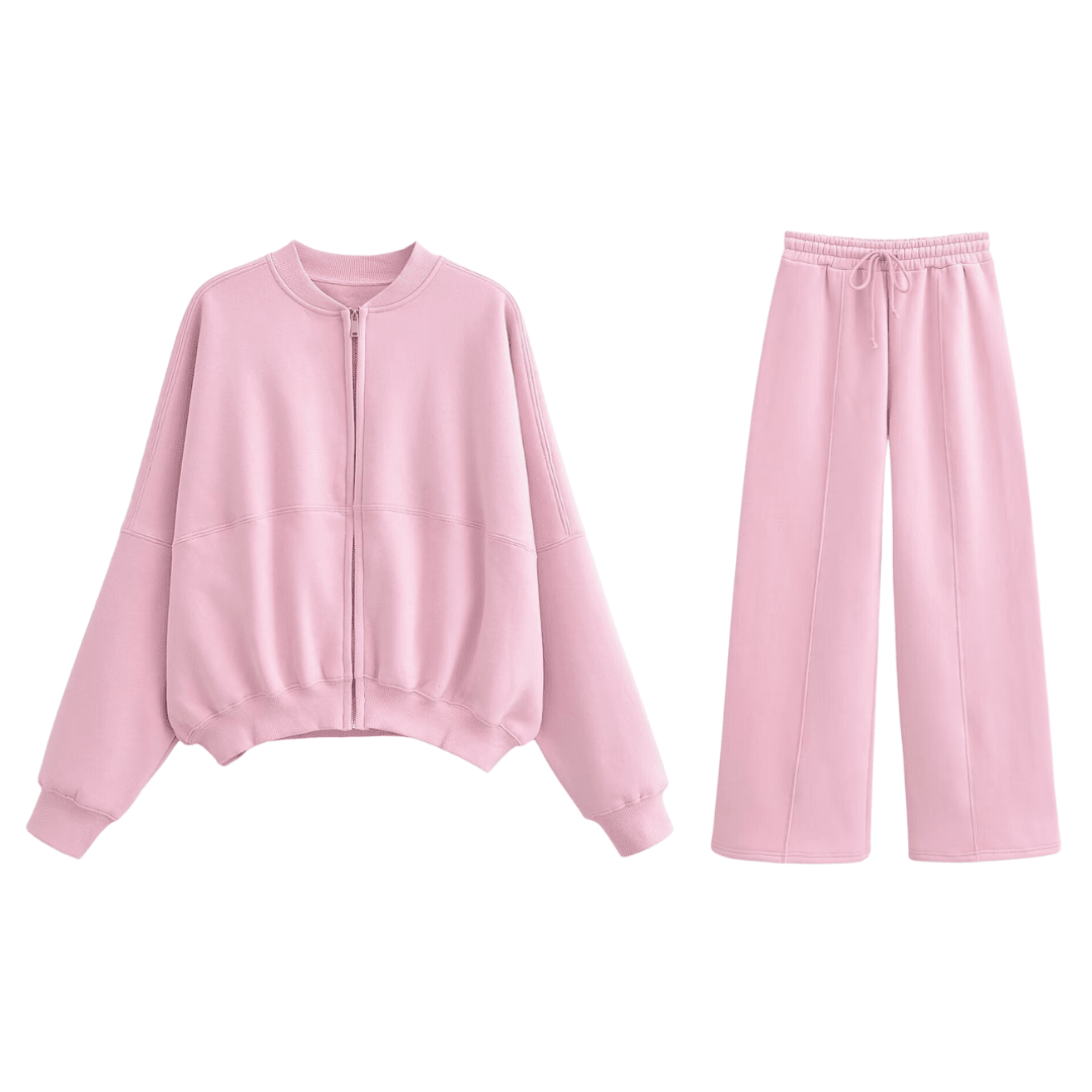 Essentielle | Survêtement 2 pièces surdimensionné FEMININO Essentielle Rose XS