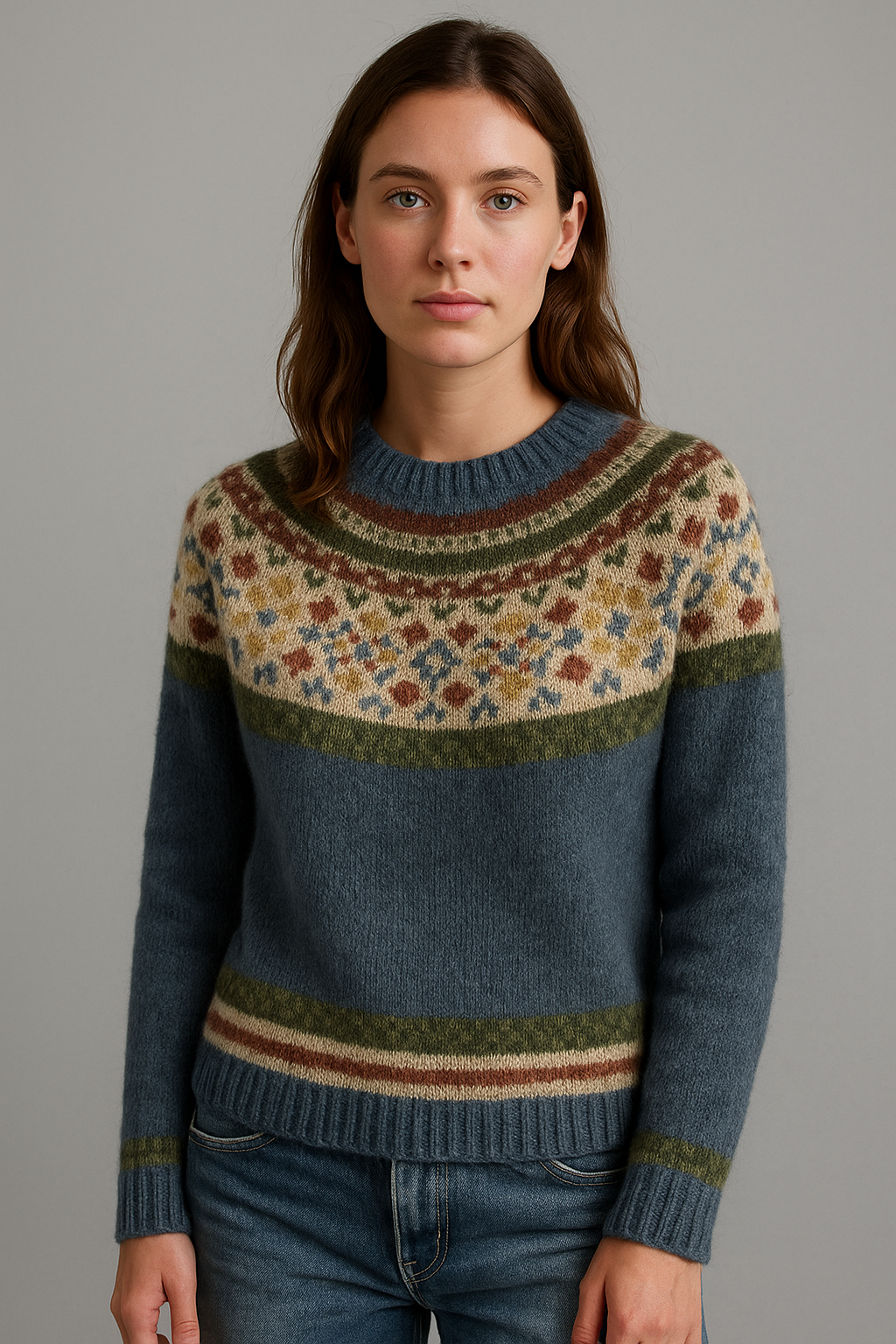 Essentielle - Pull rétro d'automne
