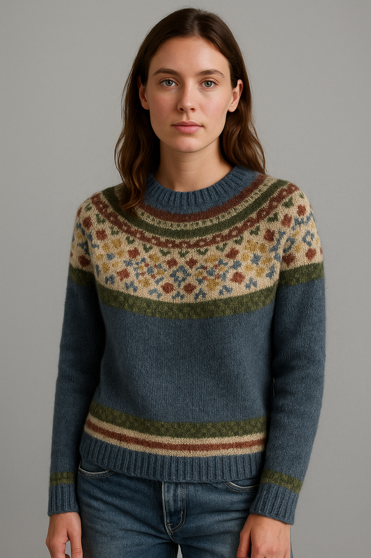 Essentielle - Pull rétro d'automne