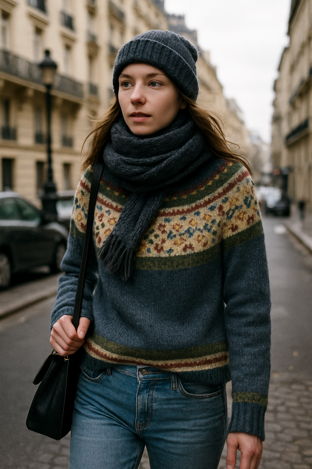 Essentielle - Pull rétro d'automne