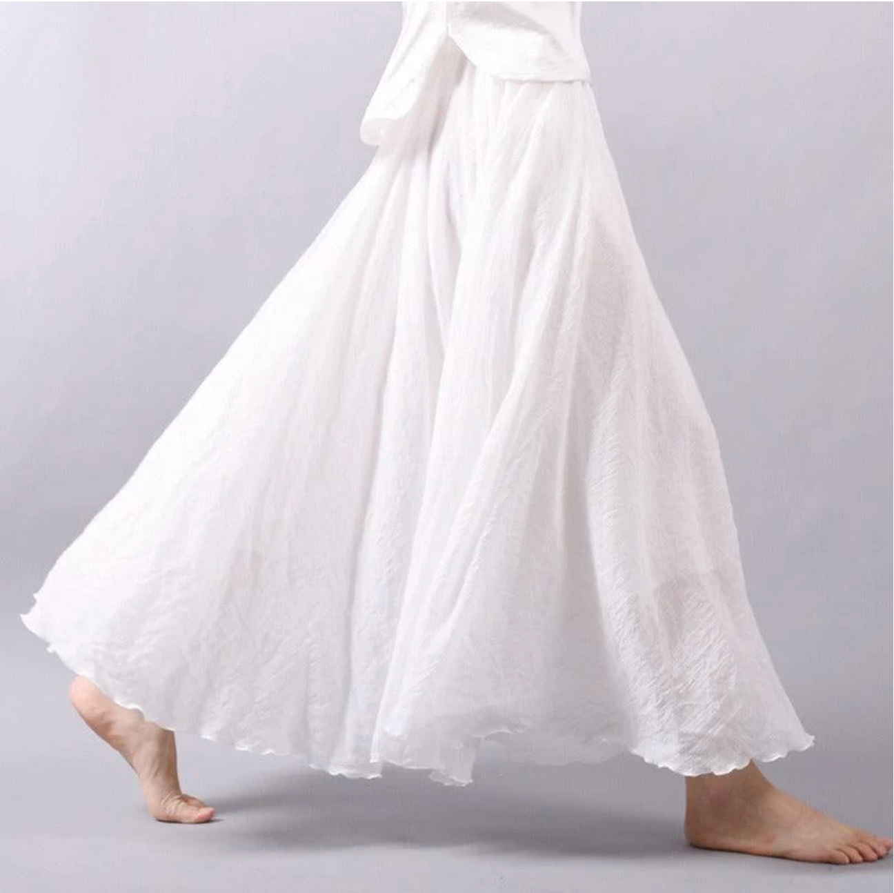 Irlanda | Élégante Jupe Trapèze Taille Haute avec Design Plissé pour Femme