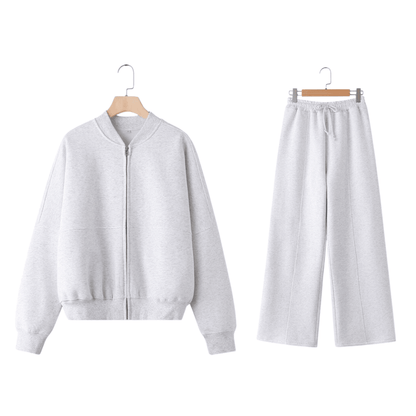 Essentielle | Survêtement 2 pièces surdimensionné FEMININO Essentielle Gris foncé XS 