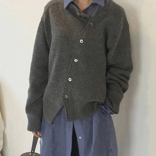 Pull en Cachemire Confortable - Luna FEMININO Essentielle Gris S 